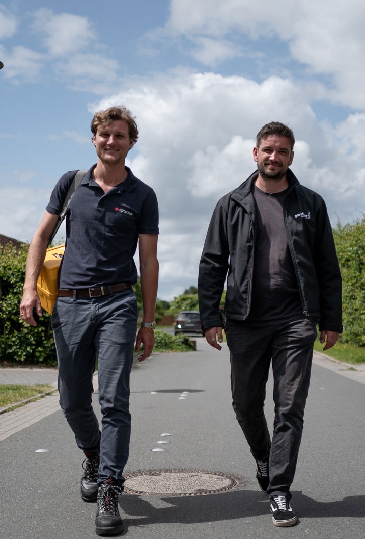 Glasfaser NordWest: NE3-Glasfaser-Hausanschluss an einem Tag