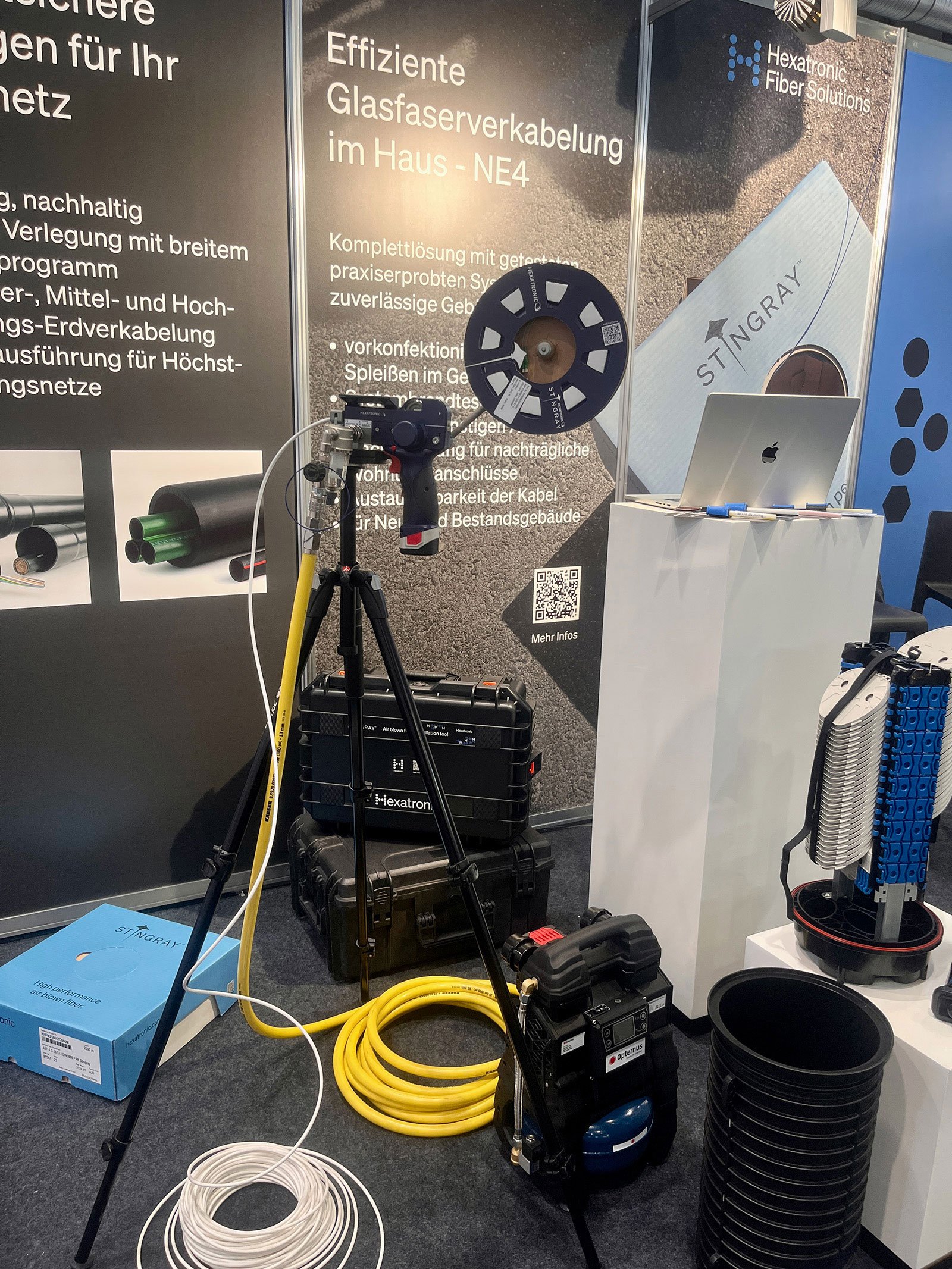 Hexatronic auf der Netze:ON - Fiber Solutions & Best-Practice-Vortrag
