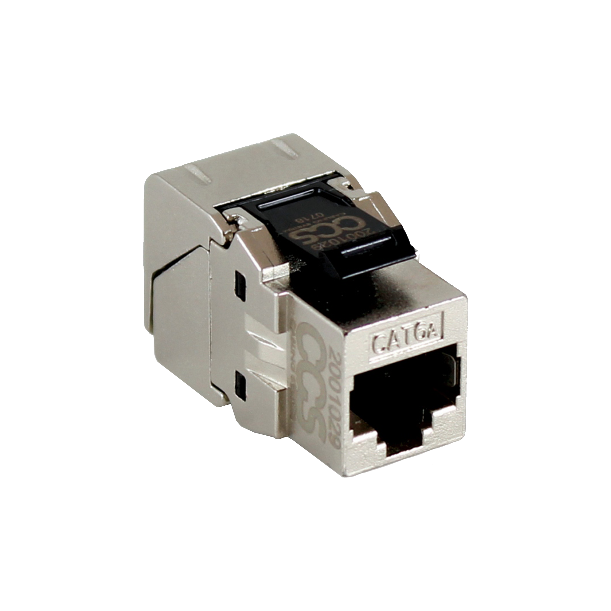 2001029 Qubix Cat6A Easy Crimp STP Jack
