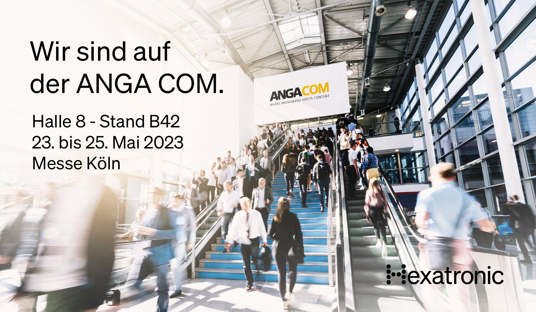 Hexatronic ist auf der ANGA COM 2023