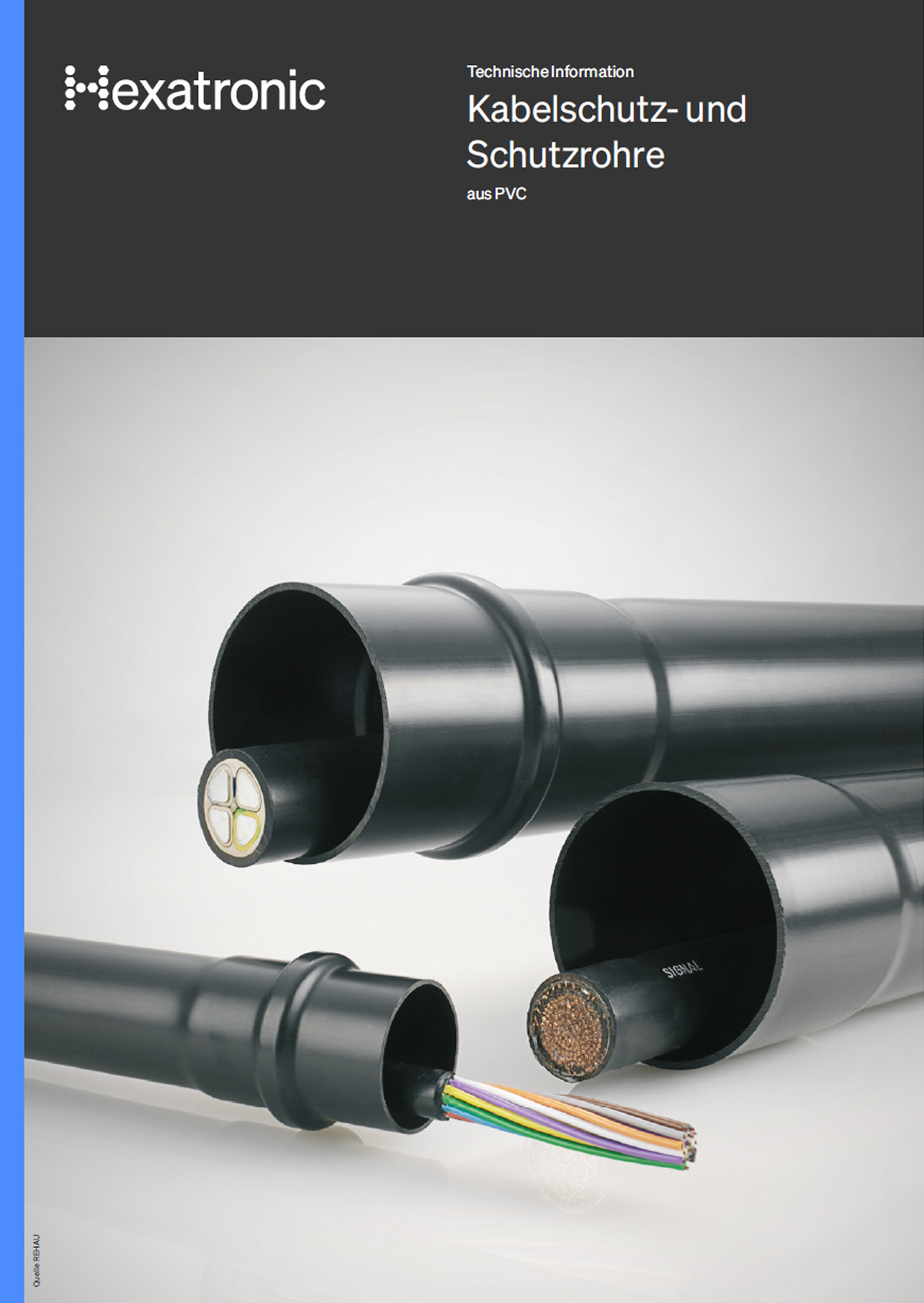 Hexatronic Kabelschutz- und Schutzrohre aus PVC