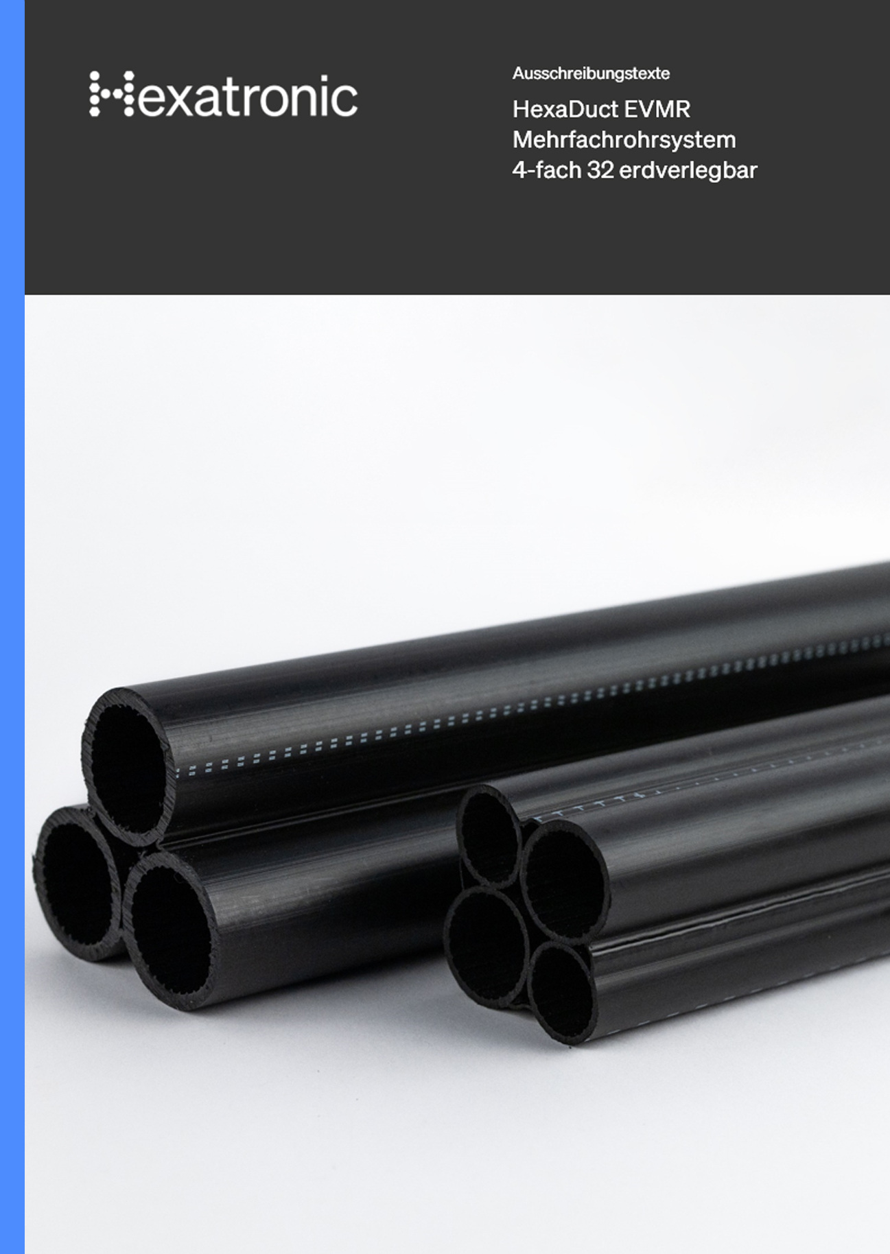 Download Ausschreibungstexte | HexaDuct EVMR Mehrfachrohrsystem 4-fach 32 erdverlegbar