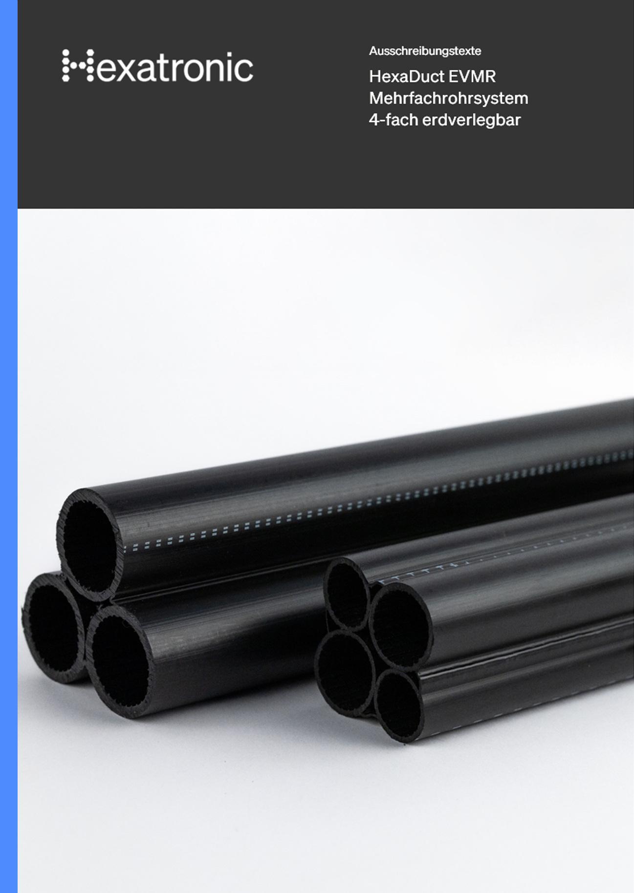 Download Ausschreibungstexte | HexaDuct EVMR Mehrfachrohrsystem 4-fach erdverlegbar