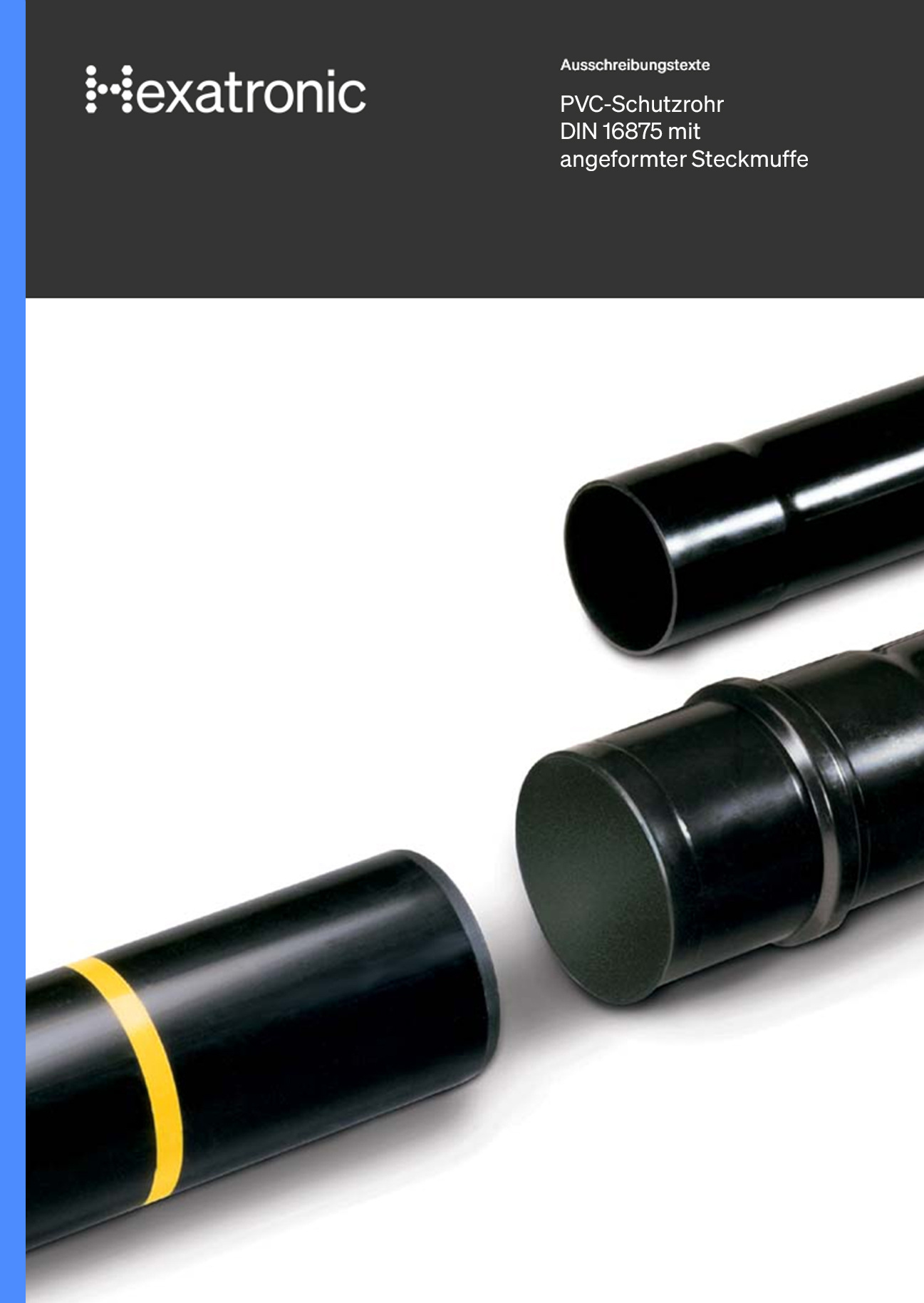 Download Ausschreibungstexte | PVC-Schutzrohr mit angeformter Steckmuffe