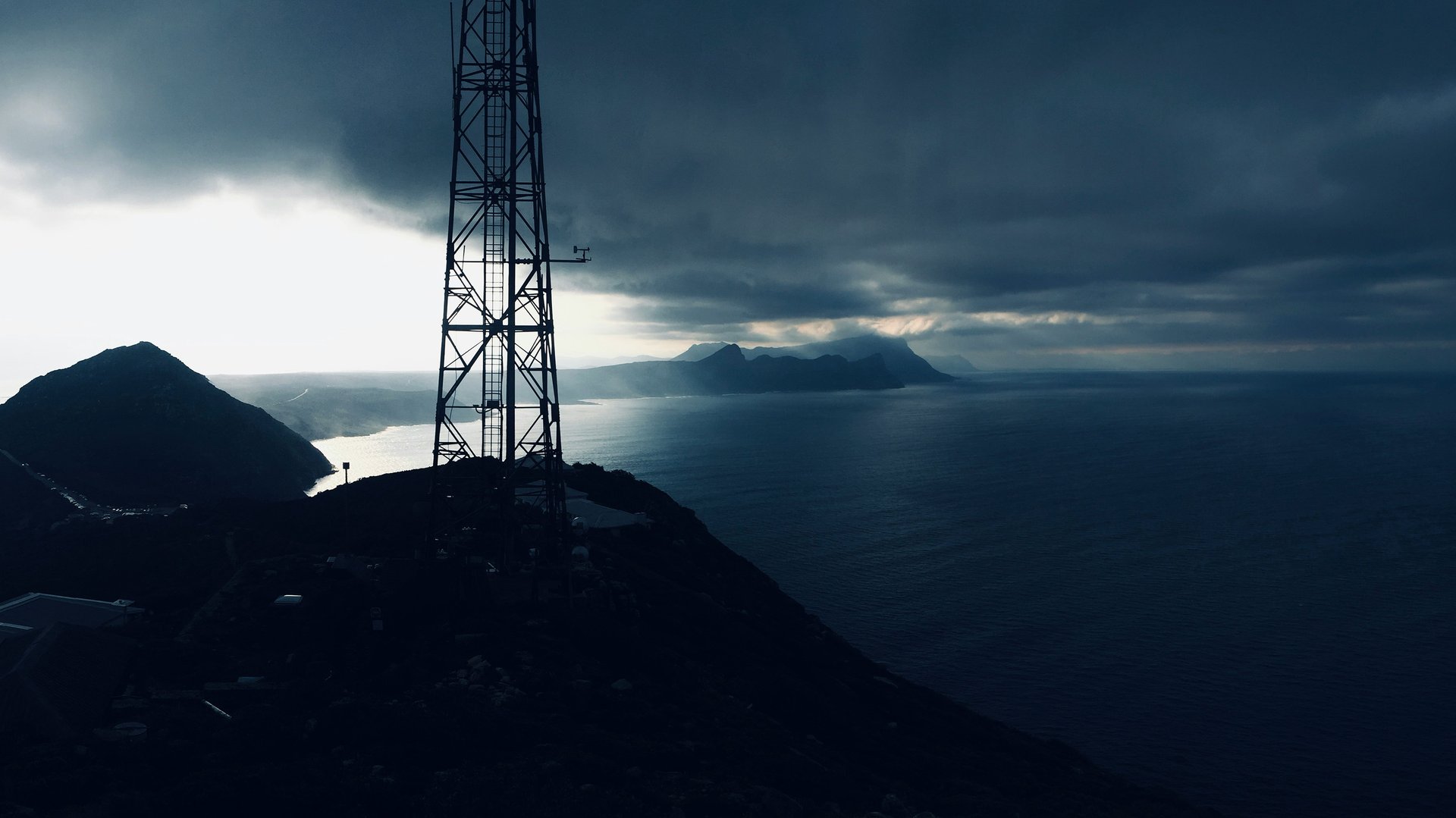5G tower outside of Cape town in South Africa.