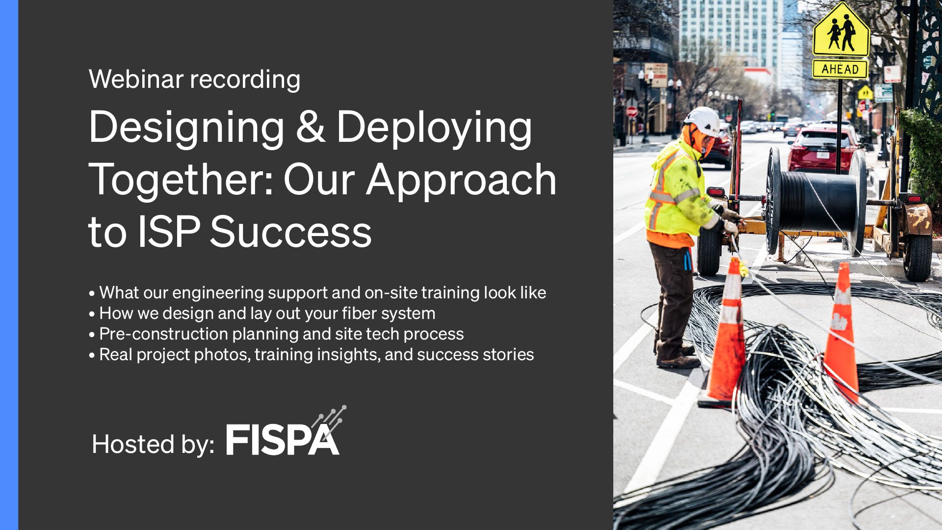 Webinar recording Our Approach to ISP Success