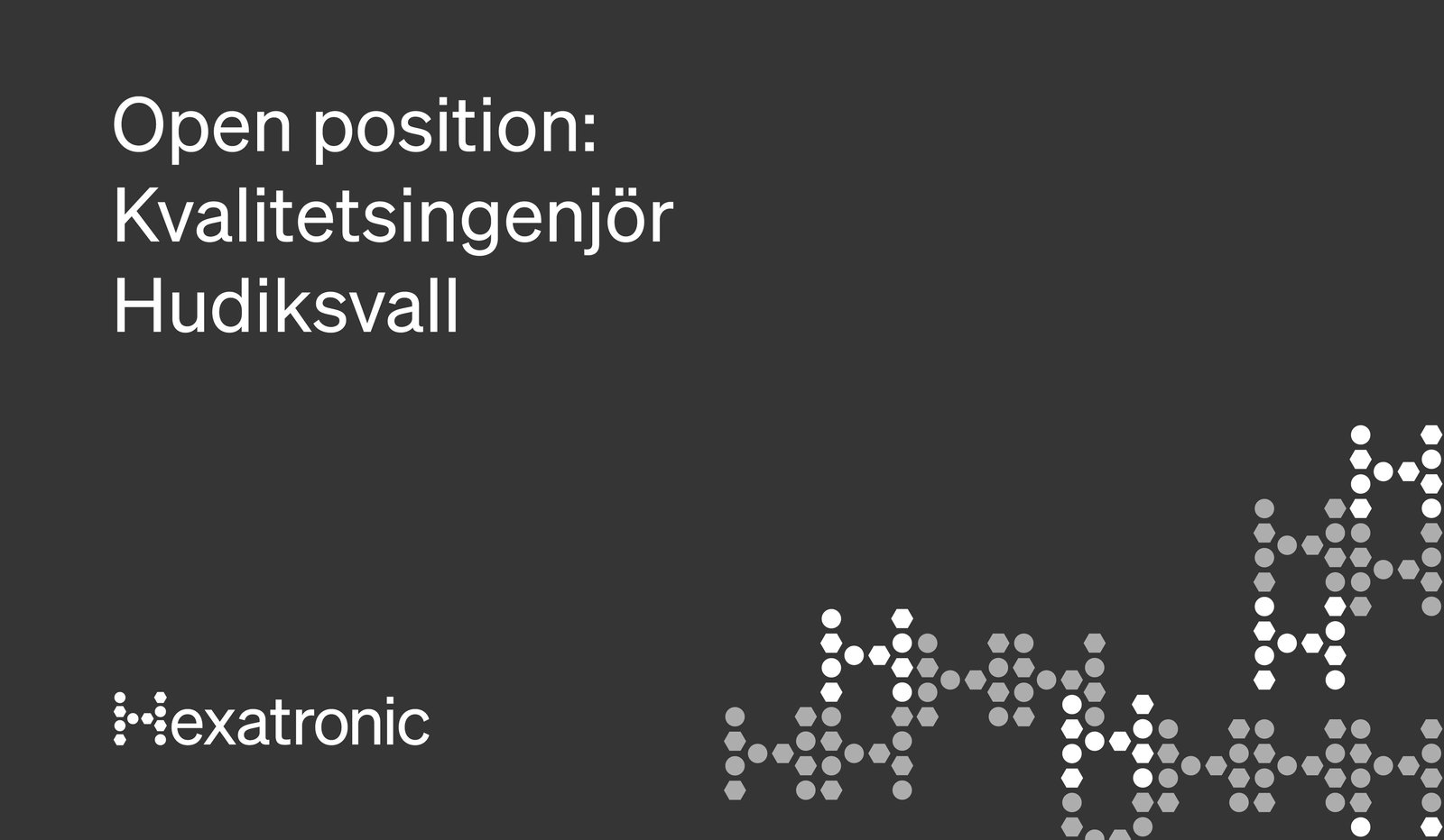 Kvalitetsingenjör – Hexatronic Hudiksvall