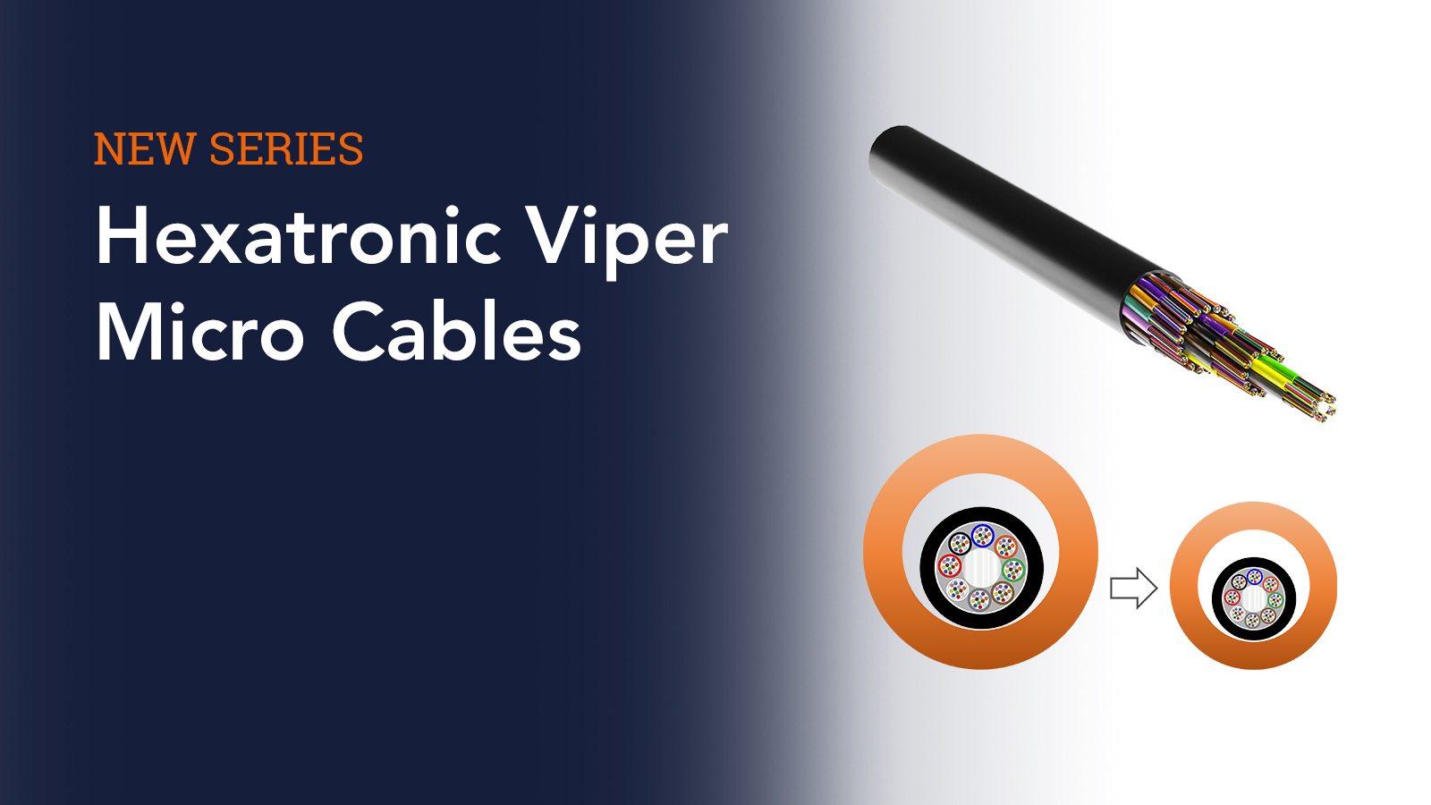 Hexatronic presents a new series of super slim micro cables