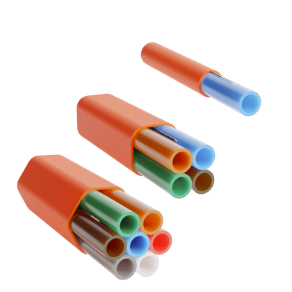 Microduct Assembly 18/14 mm with Tracer