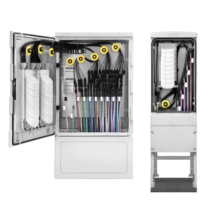 Glasfaserverteilerschrank aus PC (NVT)