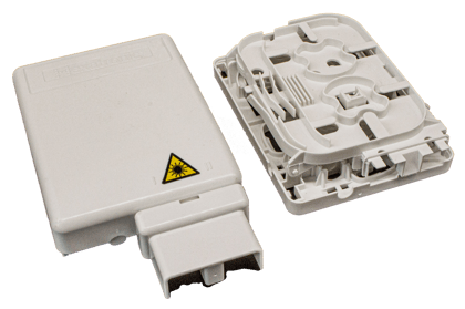 Fiberuttag för väggmontage