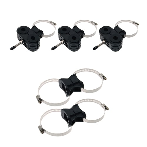 Various versions of Clamps for Hybrid Assemblies
