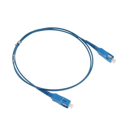 Blue patch cord