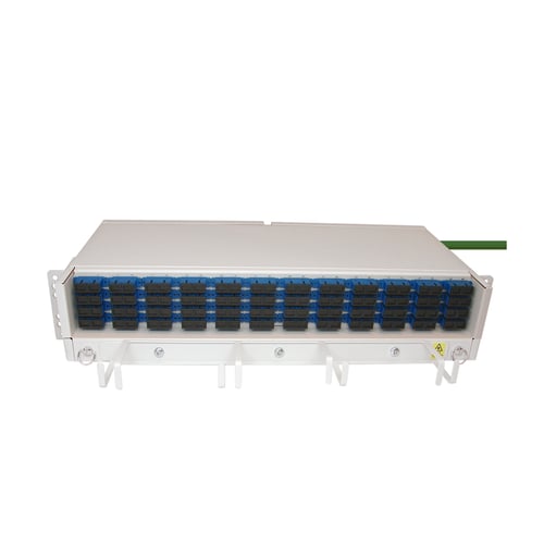 Coral white, pre-terminated optical distribution frame