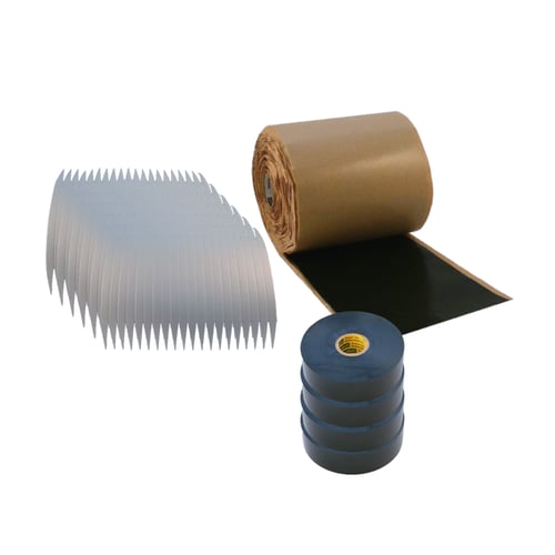 Vulcanizing cloth, multiple metallic liner and all-weather tape jointing kit for multi-ducts