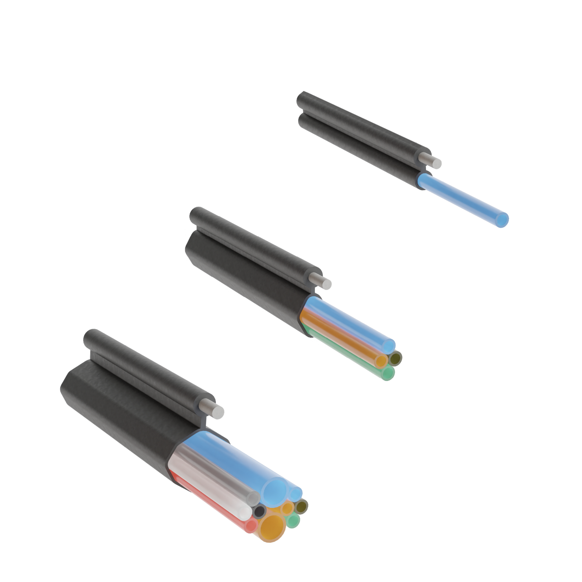 Microduct Assembly 5/3.512/10 mm Aerial Aerial Microducts Hexatronic