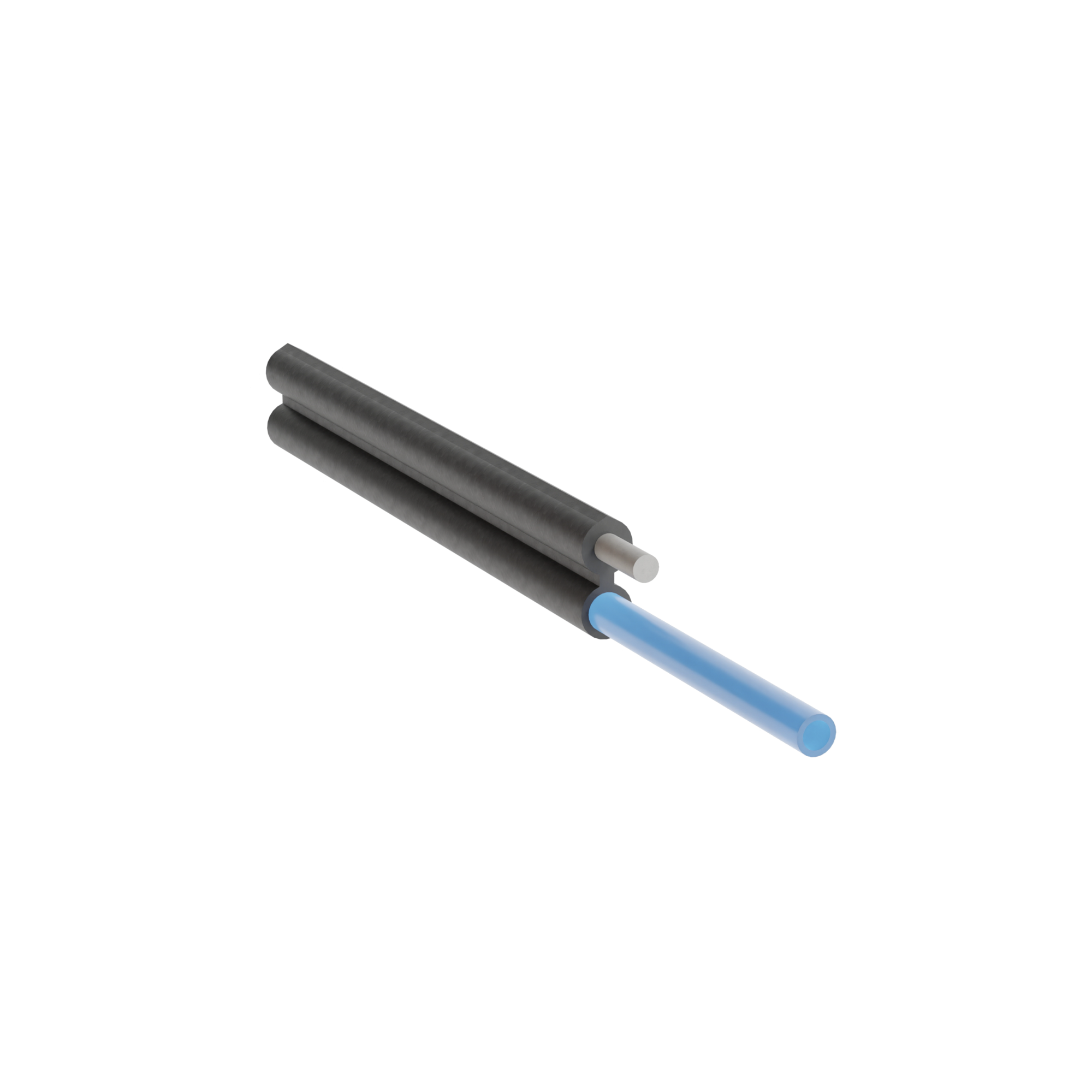 Figure 8 Aerial 5/3.5mm Drop Lashed Aerial Microducts (North America