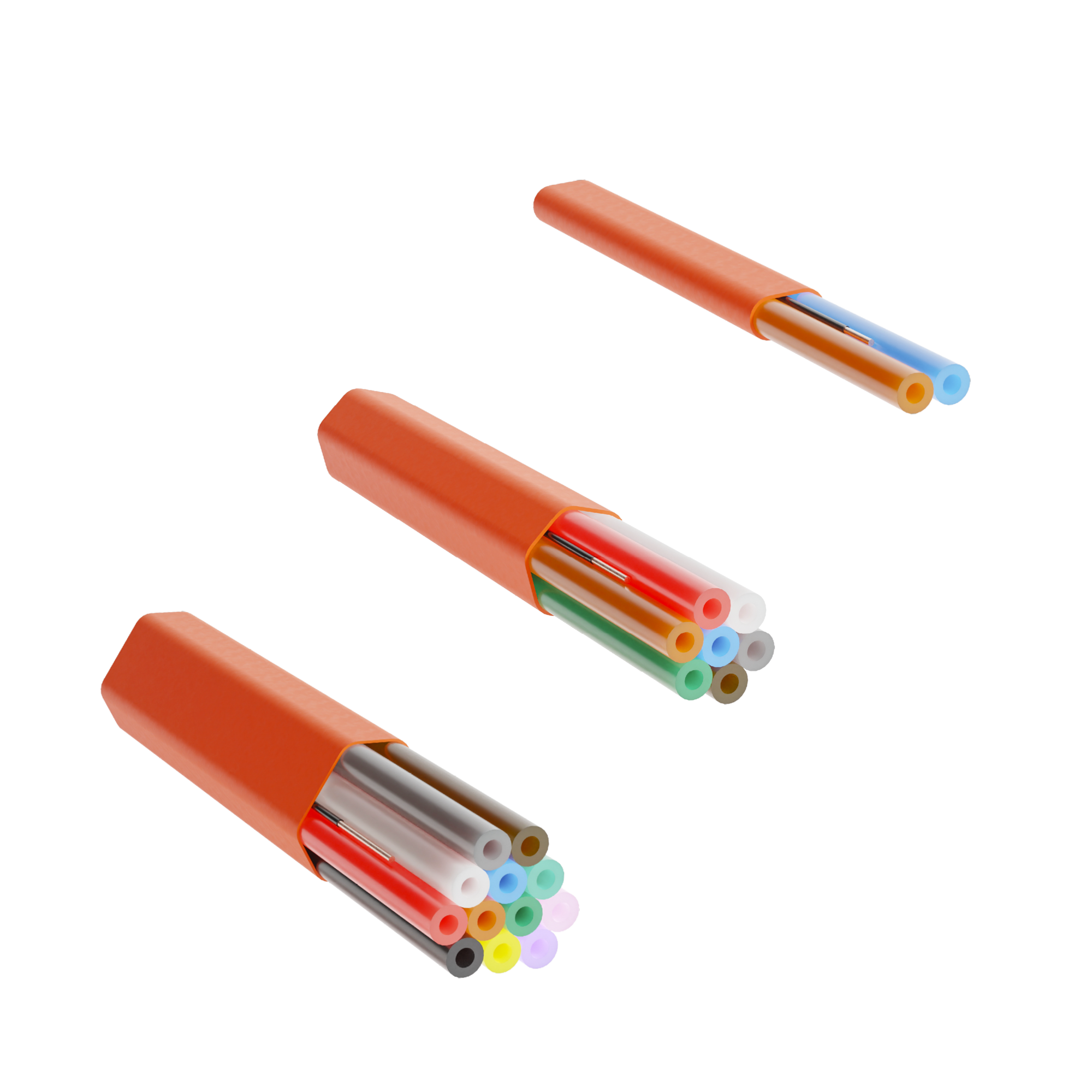Microduct Assembly 7/3.5 mm with Tracer Direct Buried ThickWalled