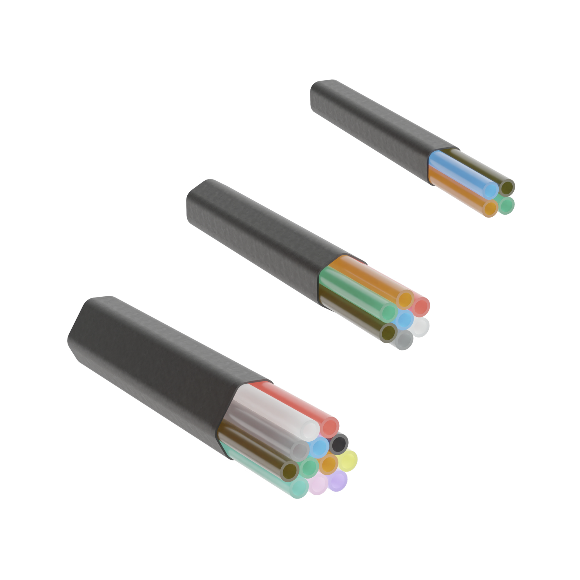 Microduct Assembly 5/3.5 mm Duct Install Microducts Hexatronic