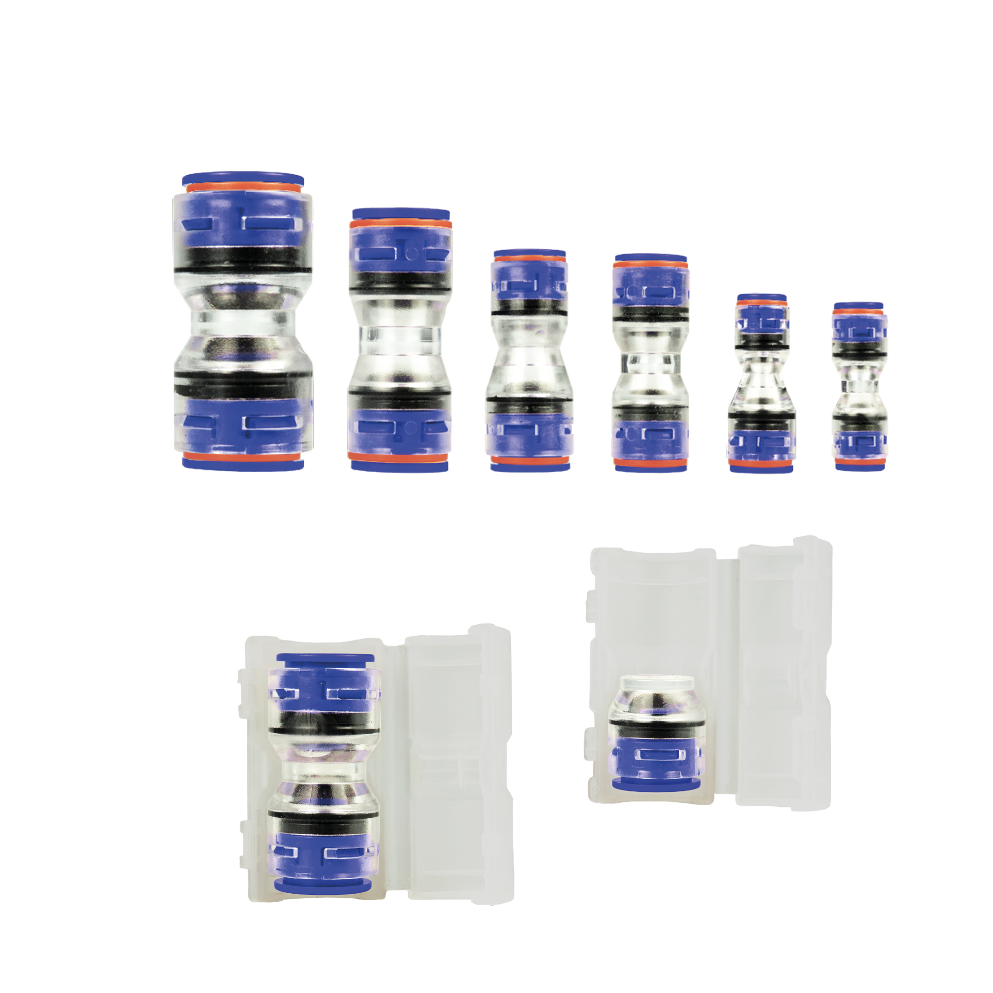 Microduct Connectors and End Stops Duct Connectors and End Plugs