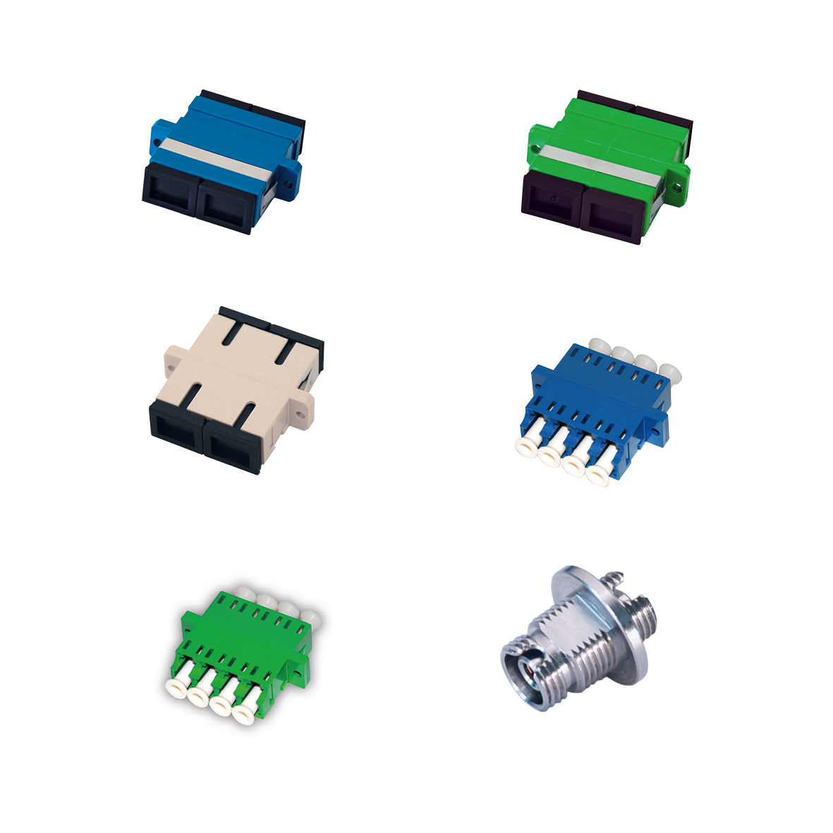Fiber Optic Connector Adapters Adaptors and Connectors Hexatronic